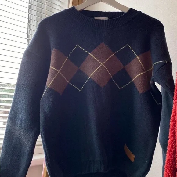 NWT Taylor Swift Red Album Argyle Sweater 4XL Rare Unisex
